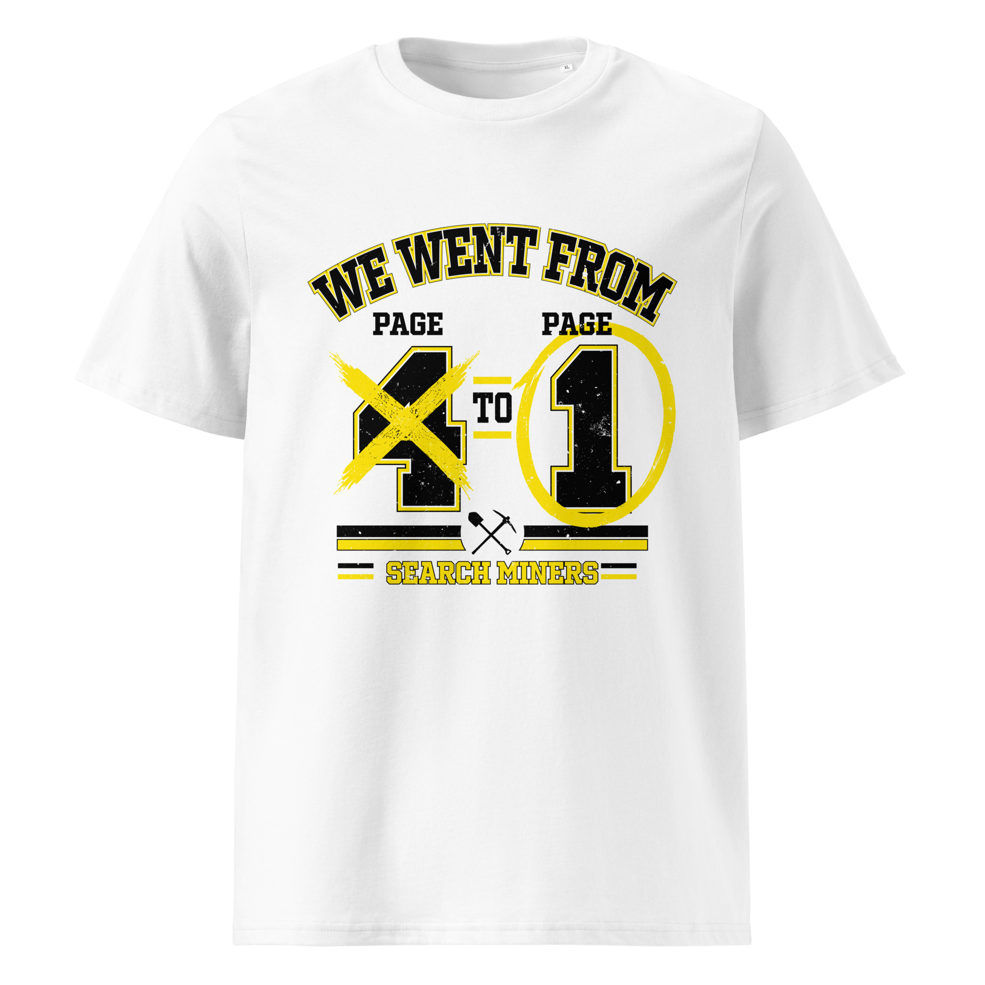 We Went From Page 4 to Page 1 Crewneck T-Shirt