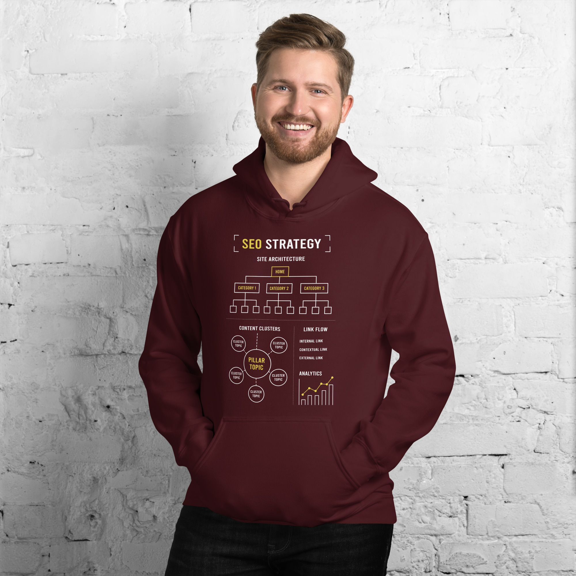 SEO Strategy All-Over Hoodie - Image 9