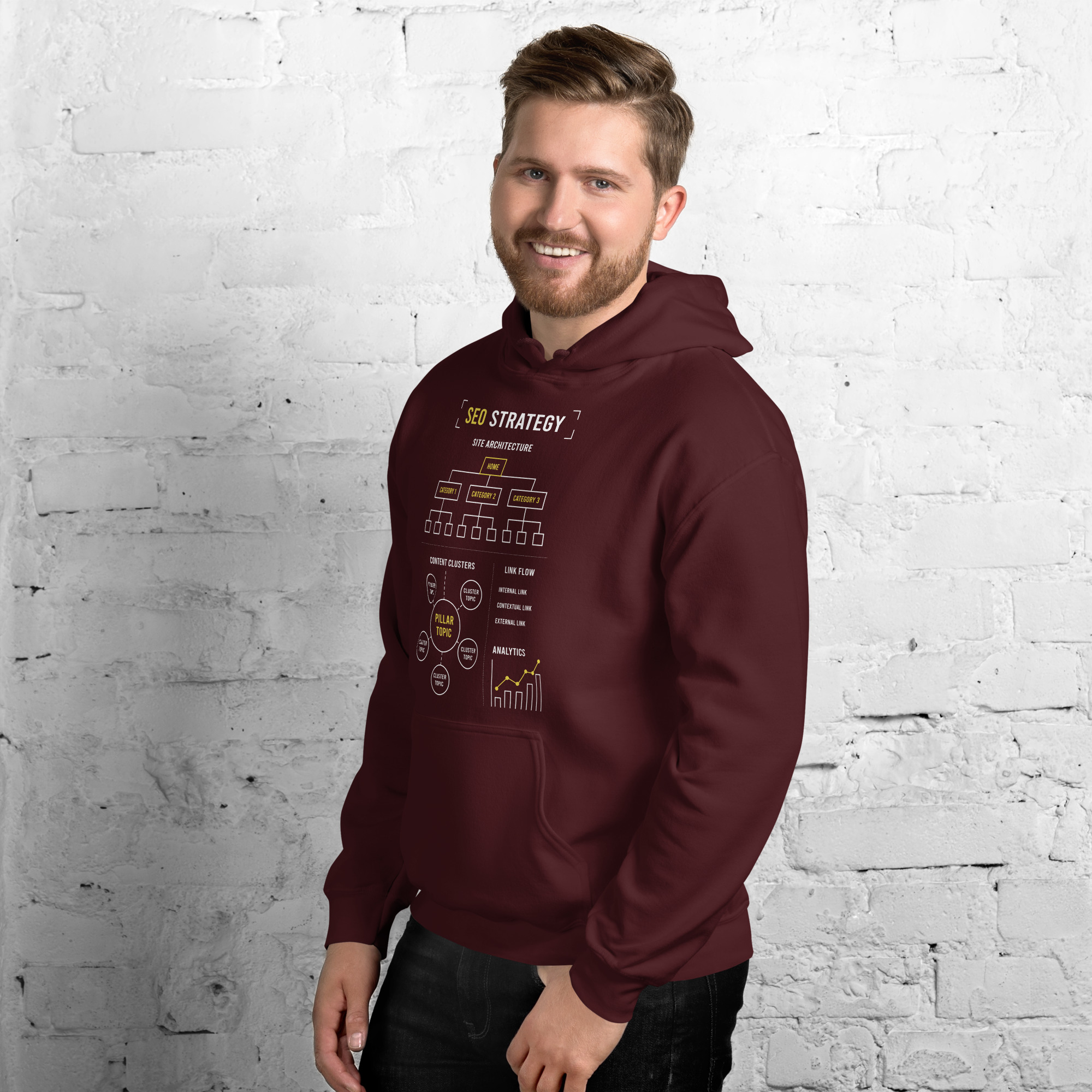 SEO Strategy All-Over Hoodie - Image 11