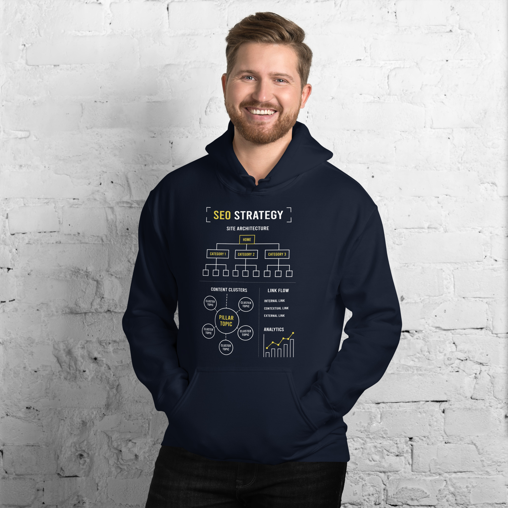 SEO Strategy All-Over Hoodie - Image 5