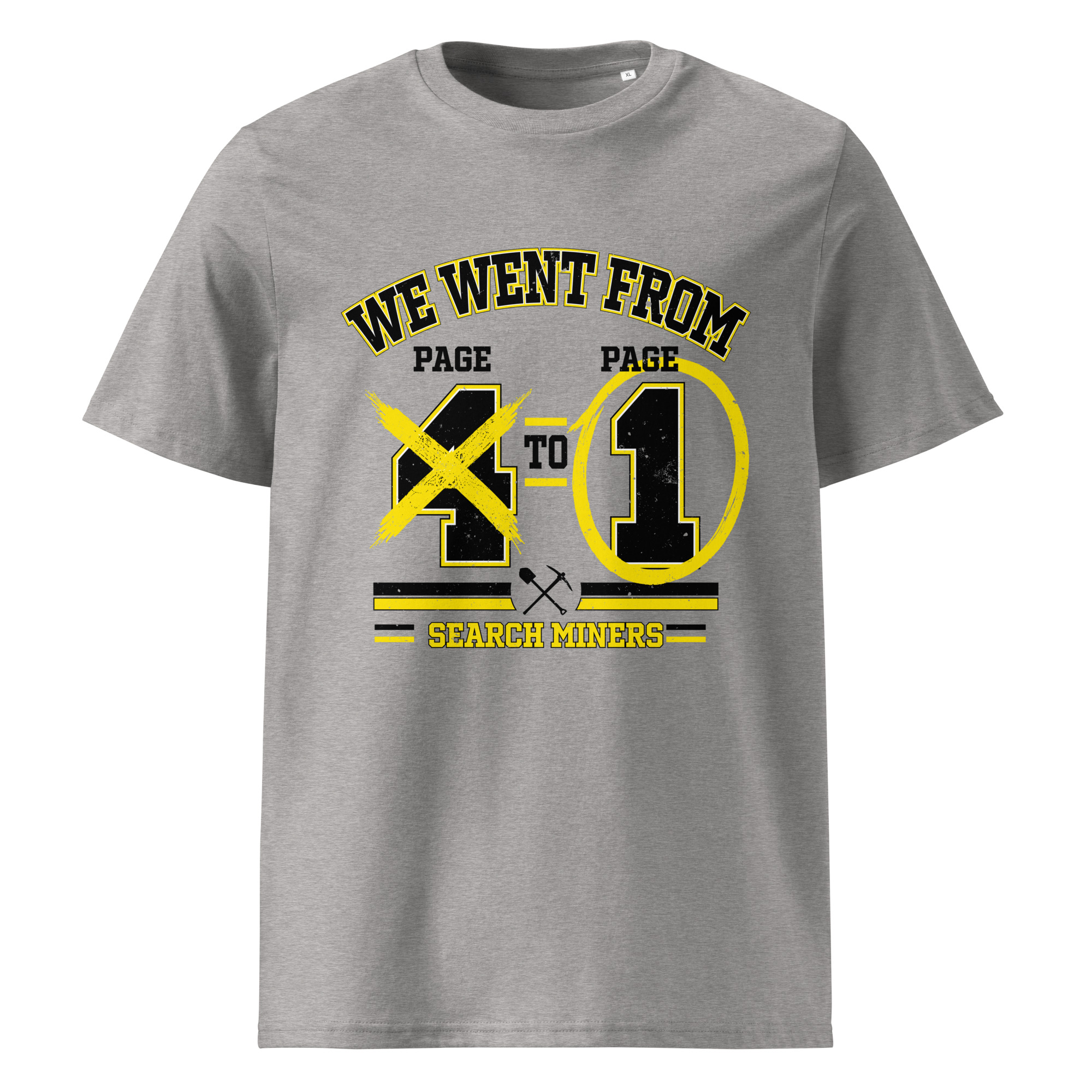 We Went From Page 4 to Page 1 Crewneck T-Shirt