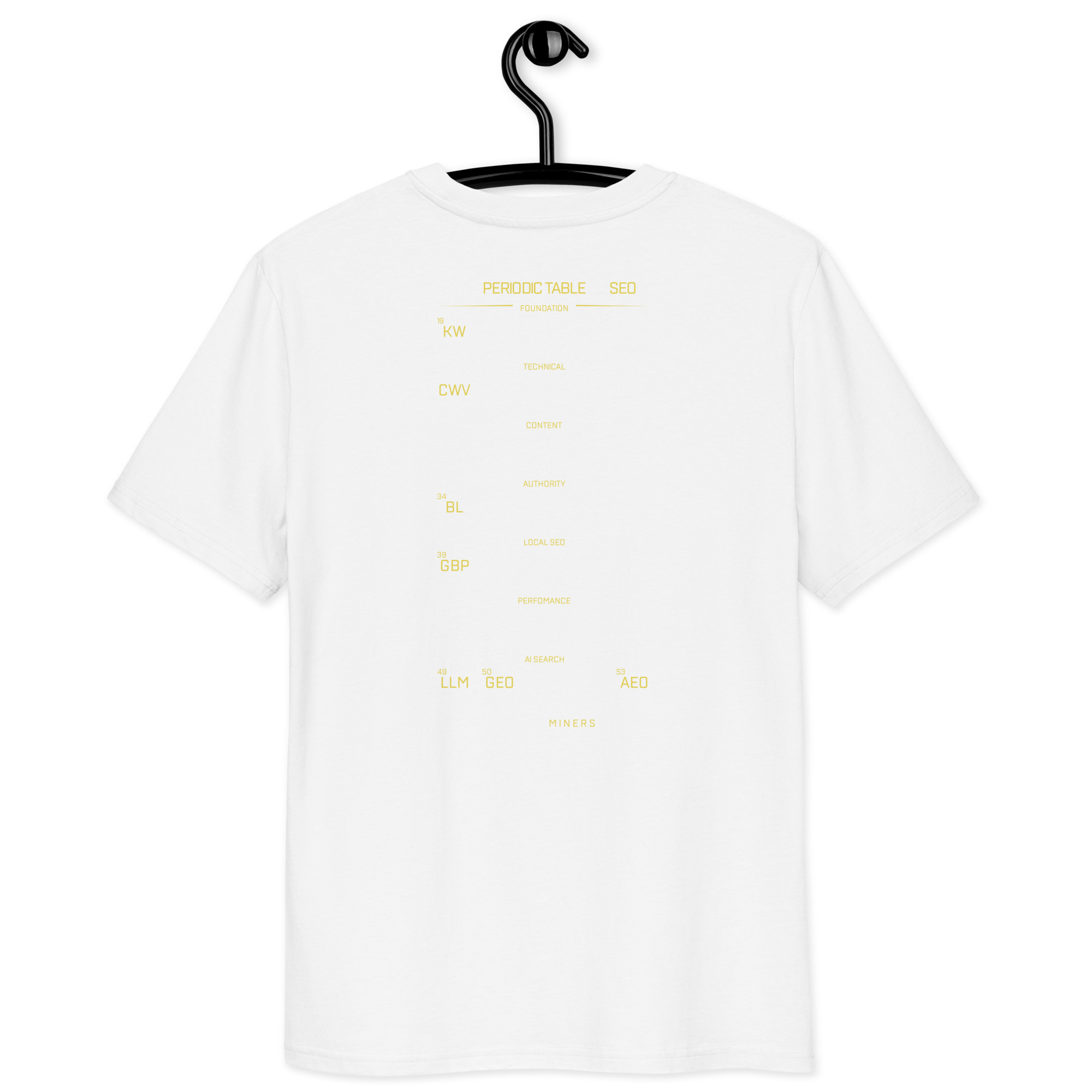 Periodic Table Crewneck T-Shirt - Image 21